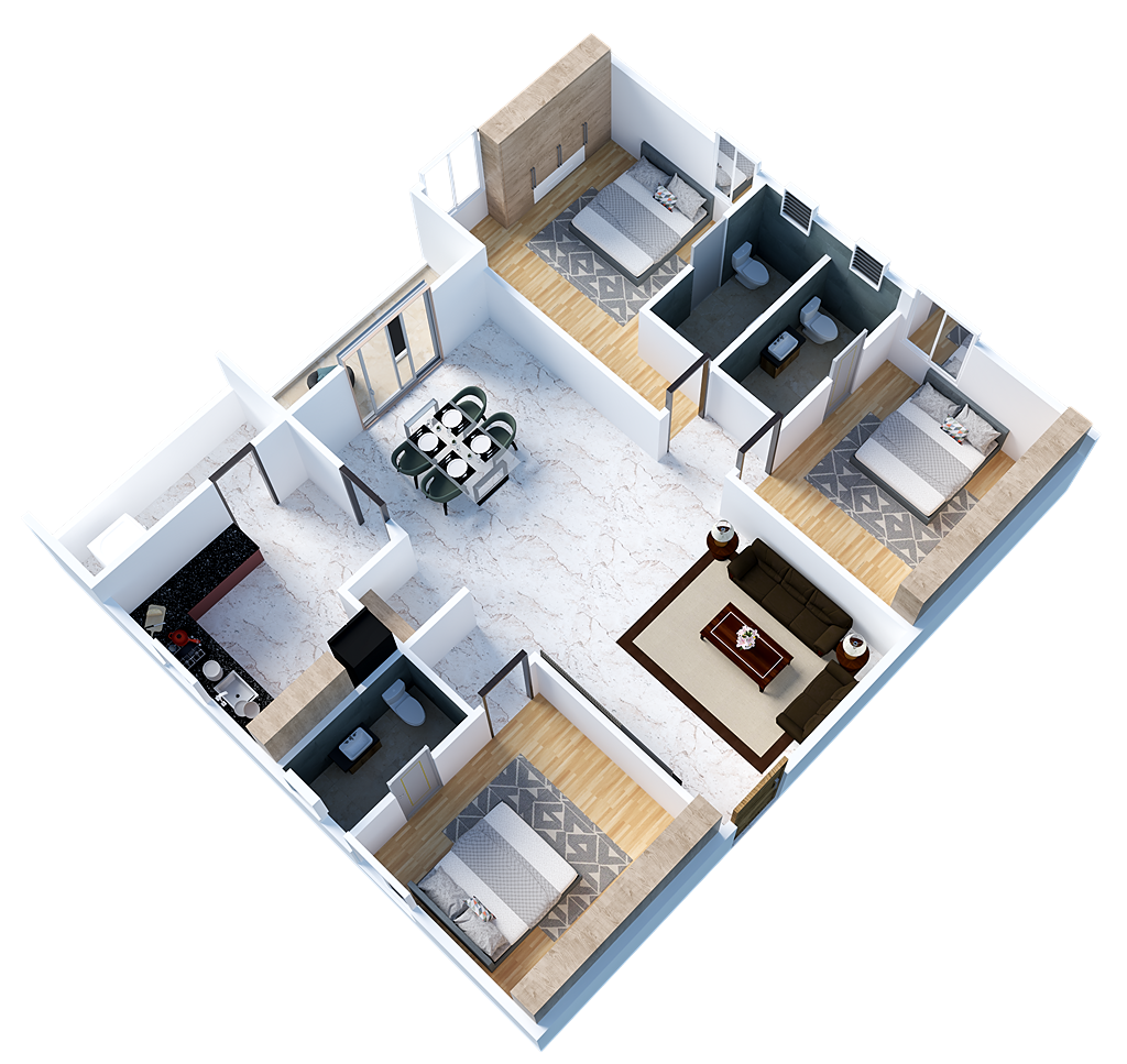3 BHK Flat